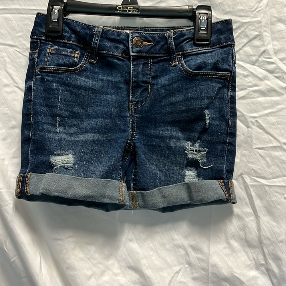 Youth girls denim shorts